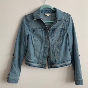 Cropped Jean Jacket